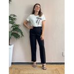 Tshirt Laço - Offwhite