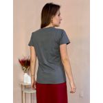 Tshirt Flor Bordada