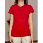 Tshirt Hibisco - Vermelha