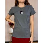 Tshirt Flor Bordada