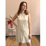Vestido Linho Curto