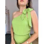 Vestido Chiffon Ombro - Verde