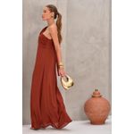 Vestido Encanto - Marrom