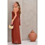 Vestido Encanto - Marrom
