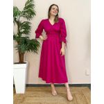 Vestido Julia Midi - Rosa