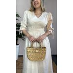 Vestido Julia Midi - Offwhite