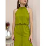 Vestido Midi Assimétrico