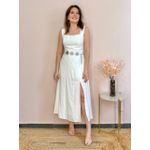 Vestido Alice Midi - Branco