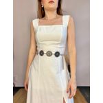 Vestido Alice Midi - Branco