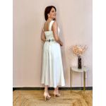 Vestido Alice Midi - Branco