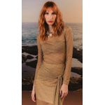 Blusa Naila Estampa Verde Aquarella