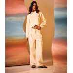 Calça Agatha Linho Rami Amarelo