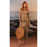 Saia Naira Estampa Verde Aquarella