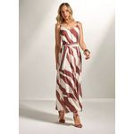 Vestido Midi Estampado 