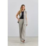 Colete Alongado Em Malha Alfaiataria 