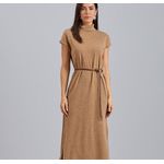 Vestido Midi Em Tricot Leve