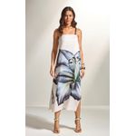 Vestido Midi Flor Localizada