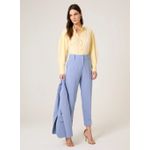 Calça Reta Barra Larga Dudalina Feminina