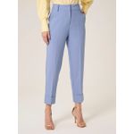 Calça Reta Barra Larga Dudalina Feminina