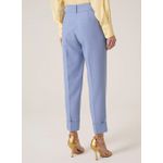 Calça Reta Barra Larga Dudalina Feminina