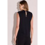 Blusa Muscle Em Molevisco Preto