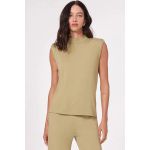 Blusa Muscle Em Molevisco Verde Claro