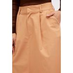 Saia Sommer Midi Bege Torrone