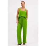 Blusa Fluida Com Decote U