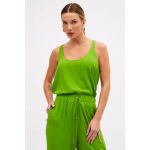 Blusa Fluida Com Decote U