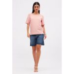 Camiseta Sommer Comfort Fashion Linho Rosa Rubor