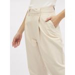 Calça Alfaiataria Carrot Com Pregas