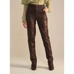 Calça Sommer Marrom Nobuck Poliuretano