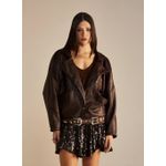 Jaqueta Sommer Marrom Nobuck