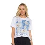 T-Shirt Algodão Flowers 