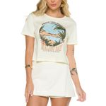 T-Shirt Cropped Malibu Bay