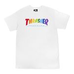 Camiseta Thrasher Rainbow Mag White