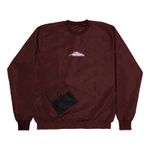 Crewneck Colletividade Tag Bordô 