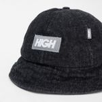 Rounded Bucket Hat Black