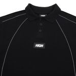 Camisa Polo High Attic Black Grey