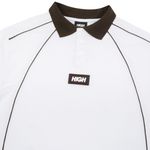 Camisa Polo High Attic White Brown