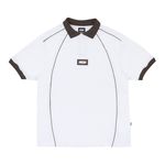 Camisa Polo High Attic White Brown