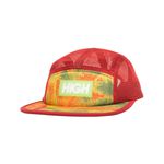 5 Panel High Paradise Red