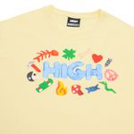 Camiseta High Tee Clay Soft Yellow