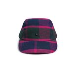 Boné 3 Panel Hat Class Plaid Flanet Pink