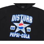  Hoodie Disturb Cola Star Black