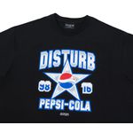 Camiseta Disturb Cola Star Black