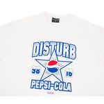 Camiseta Disturb Cola Star Off White
