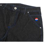 Pants Disturb Screw Denim Black