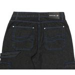 Pants Disturb Screw Denim Black