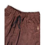 Calça Fate Classic Pantalones Cotele Marrom
